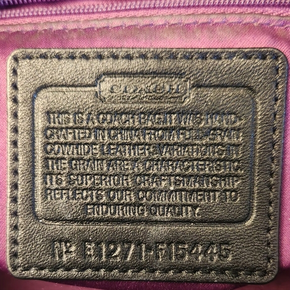 Coach Satchel - Picture 5 of 6